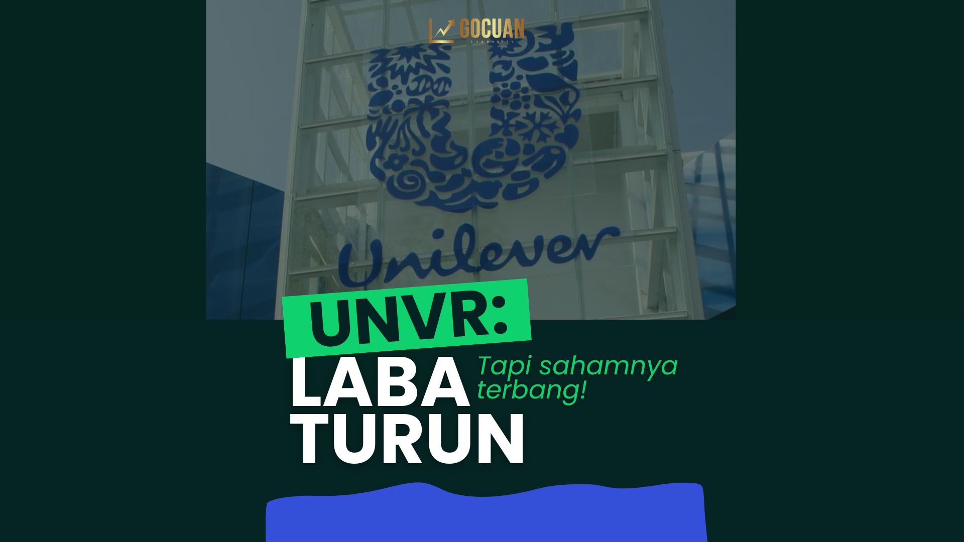 📉 Laba Turun, Tapi Kok Saham UNVR Malah Terbang?